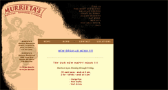 Desktop Screenshot of murrietasrestaurants.com